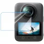 PULUZ pellicola protettiva in vetro temperato per DJI Osmo 360 (trasparente)
