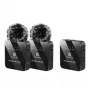 PULUZ microfono lavalier wireless 2 TX + 1 RX
