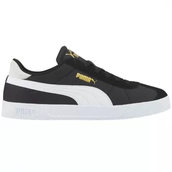 PUMA Club Nylon sneaker uomo nero bianco 384822 04