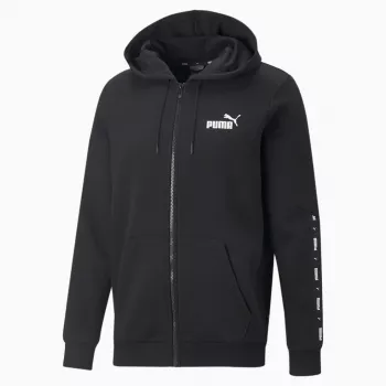 Felpa con cappuccio PUMA Essentials uomo Puma Black S