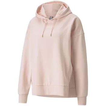 Felpa con cappuccio PUMA HER Hoodie TR Rosewater donna Regular Fit