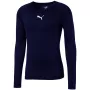Puma LIGA Baselayer T-shirt manica lunga uomo Peacoat Taglia M