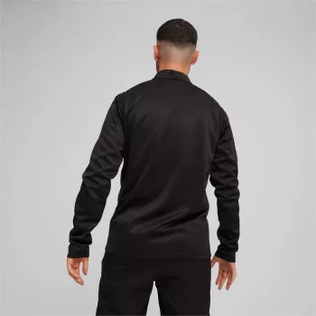 Top da allenamento Puma uomo TeamGoal con zip a 1/4 - Puma Black - taglia M
