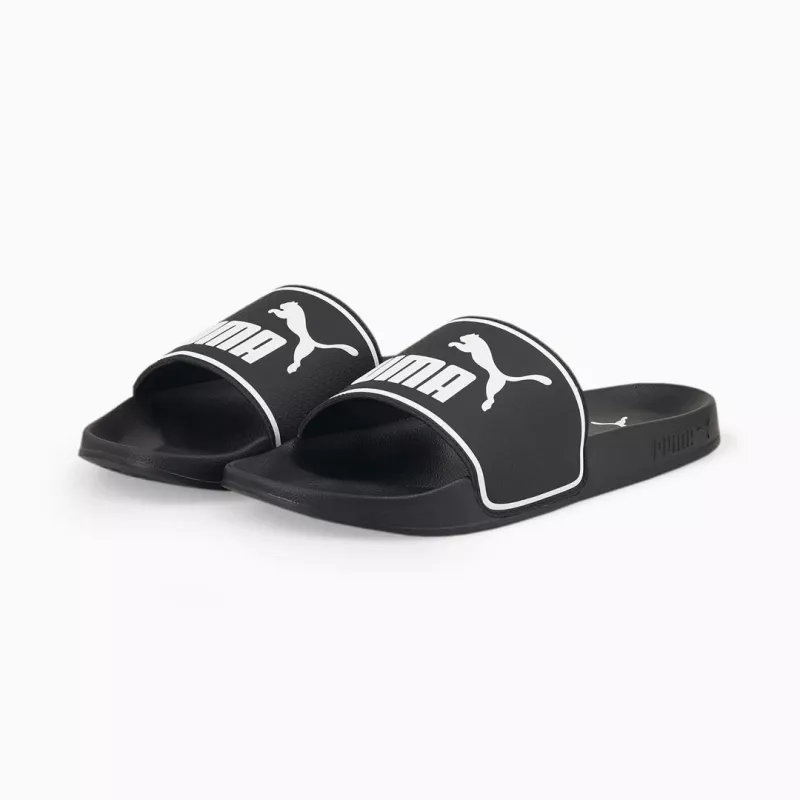 PUMA 384139 01 infradito/ciabatte da uomo, nero/bianco, taglia 38
