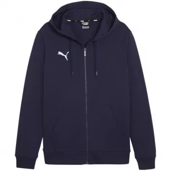 Felpa con cappuccio PUMA Team Goal Casuals blu navy