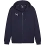 Felpa con cappuccio PUMA Team Goal Casuals blu navy