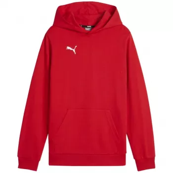 Felpa con cappuccio Puma Team Goal Casuals rossa 658619 01 152 cm