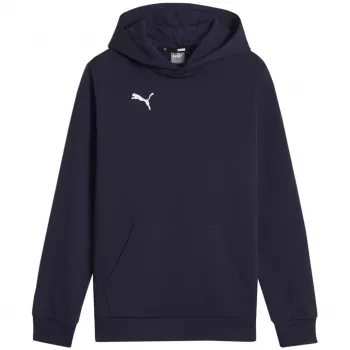 Puma Team Goal Casuals felpa con cappuccio blu navy 658619 06 152 cm