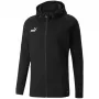 PUMA teamFINAL Casuals felpa con cappuccio uomo nero 657383 03