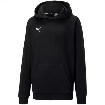 PUMA teamGOAL 23 Casuals Jr felpa con cappuccio bambino nero 128