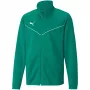 Puma teamRISE Giacca in poliestere da allenamento Jr Felpa Pepper Green 164cm