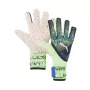 Guanti da portiere PUMA Ultra Ultimate 1 NC Green Gecko-Puma Black-Puma White taglia 10.5