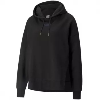 Felpa con cappuccio PUMA donna HER Hoodie TR nero 589519 01