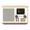 Pure Classic H4 DAB/DAB+/FM radio digitale con Bluetooth, Cotton White/rovere