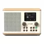 Pure Classic H4 DAB/DAB+/FM radio digitale con Bluetooth, Cotton White/rovere