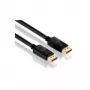 PureLink Basic+ cavo DisplayPort, placcato oro, connettore maschio DisplayPort 20 pin a maschio, 2,0 m cavo professionale per collegamento video (PI5000-020)