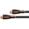 PYTHON GC-M0022 cavo HDMI attivo High-Speed 20m con Ethernet, 4K2K/UHD, chip Redmere, contatti dorati, OFC, treccia in nylon, nero