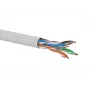 Cavo di rete Q-LANTEC U/UTP Cat.6A, LSOH, Dca, 4x2x23 AWG, 10 Gb/s, Grigio, 500 m