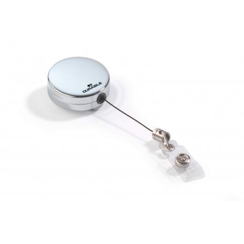 DURABLE CHROME 822523 portabadge a jojo, 40 mm, 10 pezzi
