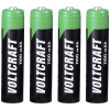 Voltcraft batterie ricaricabili HR03 AAA NiMH, 1100 mAh, 1,2 V, confezione da 4