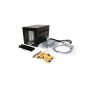 EXSYS EX-1012 box di espansione esterno con 4 slot PCI e scheda host PCIe x1