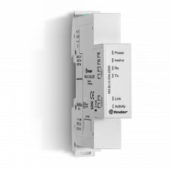 Finder 6M.BU.0.024.2200 Gateway Modbus TCP/IP a RS485 RTU, 24 V AC/DC