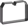 Hager LK751003 clip fermacavo in PVC per LKG 75 × 100 mm, nero