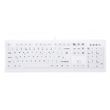 CHERRY Active Key AK-C8100F-UVS-W/UK tastiera USB, IP68, bianco, UK