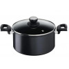 Tefal Unlimited G2554672 pentola con coperchio in vetro, 24 cm
