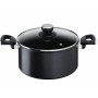 Tefal Unlimited G2554672 pentola con coperchio in vetro, 24 cm
