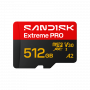 SanDisk Extreme PRO microSDXC 512 GB UHS-I A2 V30, fino a 250/170 MB/s, SDSQXCJ-512G-GS6MA