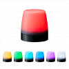 PATLITE NE-M1ANN-M Lampada di segnalazione LED con 7 colori, 12–24 V DC, IP67
