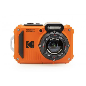 Kodak PIXPRO WPZ2OG6 Fotocamera digitale subacquea, 16,35 MP, zoom 4×, arancione