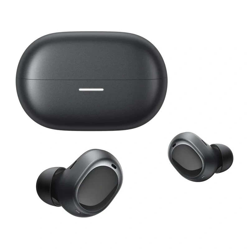 QCY Melobuds A30 Auricolari wireless (nero) - cancellazione attiva del rumore, Bluetooth 5.3, IPX5, batteria 30H