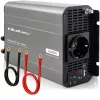 Qoltec inverter a onda sinusoidale modificata 12V a 230V 1000W/2000W con USB - compatibile con LiFePO4, GEL, AGM
