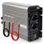 Qoltec inverter a onda sinusoidale modificata 12V a 230V 2000W/4000W con USB, compatibile con LiFePO4 GEL AGM