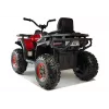 QUAD LOCK a batteria XMX607 con luci LED e MP3 rosso lucido