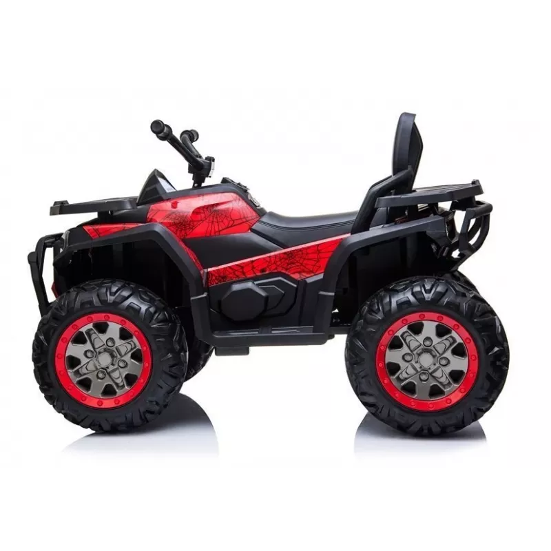 QUAD LOCK a batteria XMX607 rosso verniciato spider