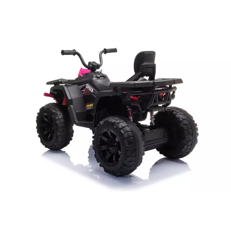 QUAD LOCK Quad elettrico per bambini JC333 rosa con luci LED e MP3