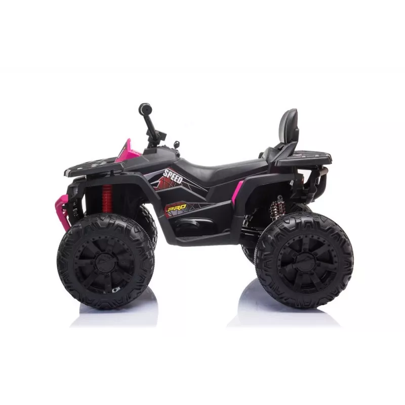 QUAD LOCK Quad elettrico per bambini JC333 rosa con luci LED e MP3