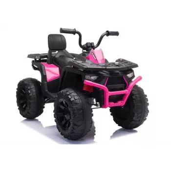 QUAD LOCK Quad elettrico per bambini JC333 rosa con luci LED e MP3