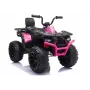 QUAD LOCK Quad elettrico per bambini JC333 rosa con luci LED e MP3