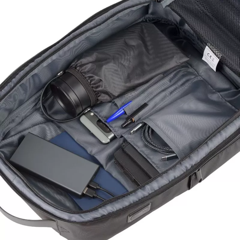 QUALO Zaino per laptop Ultimate Line USB-C 15,6 Nero