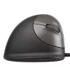 R-GO TOOLS HE Break Small mouse ergonomico, con filo, per destrorsi, nero