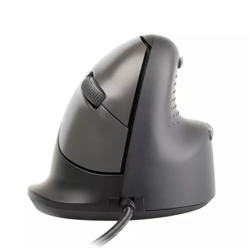 R-GO TOOLS HE Break Small mouse ergonomico, con filo, per destrorsi, nero