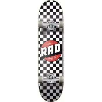 Skateboard completo Checker Stripe RAD 7.75 blu navy