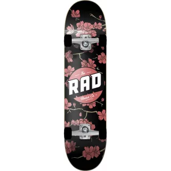 RAD Cherry Blossom Complete 8 skateboard nero