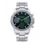 RADIANT orologio da uomo RA604703 - 45mm acciaio inox quarzo analogico con quadrante nero e cinturino argento