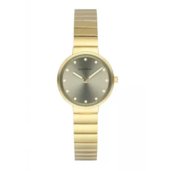RADIANT orologio da donna RA521203 (28mm) – cinturino milanese in acciaio inox, quadrante bianco