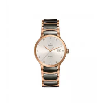 RADO R30183762 orologio donna 28mm acciaio e ceramica quadrante marrone